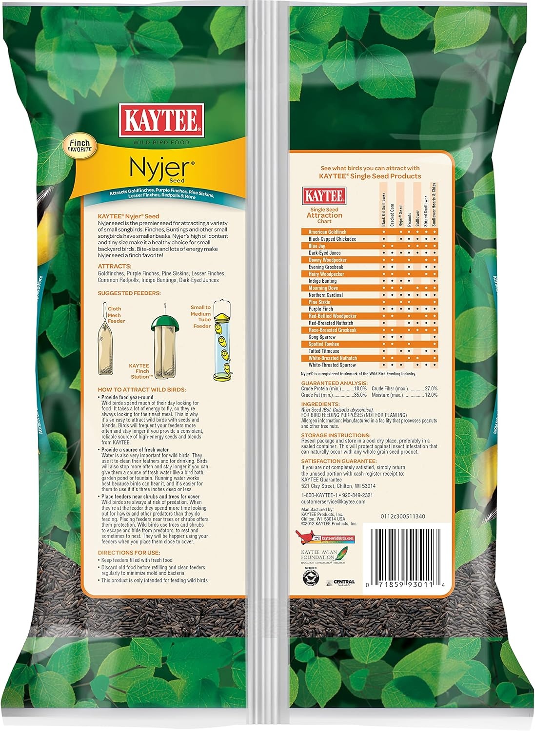 image:imageKaytee Nyjer Thistle Seed 3 Pound Pack of 13 Pound Pack of 1
