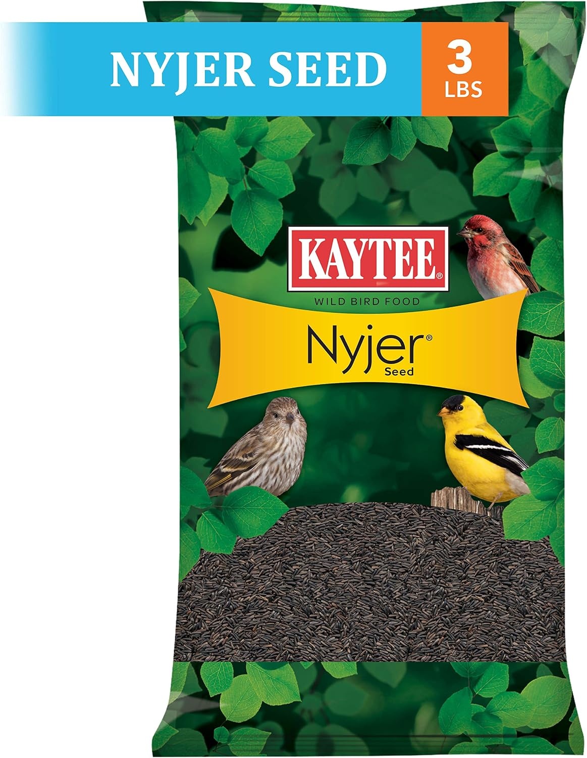 image:imageKaytee Nyjer Thistle Seed 3 Pound Pack of 13 Pound Pack of 1