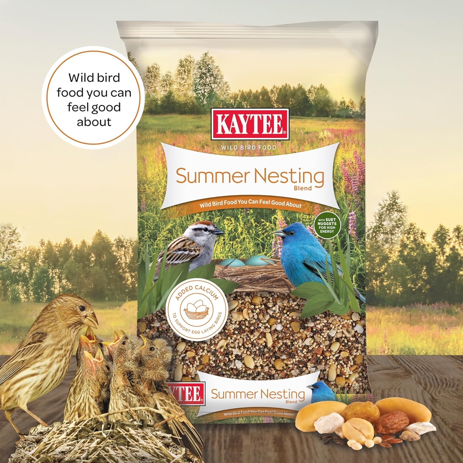 image:imageKaytee Wild Bird Food Summer Nesting Seed Blend 8 lbSummer Nesting
