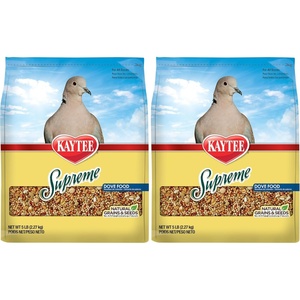 Kaytee Supreme Dove Food, Dove Bird Seed, 20 Pounds(5 Pound (Pack of 2))