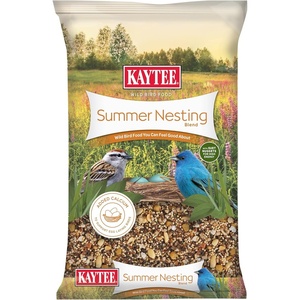 Kaytee Wild Bird Food, Summer Nesting Seed Blend, 8 lb(Summer Nesting)