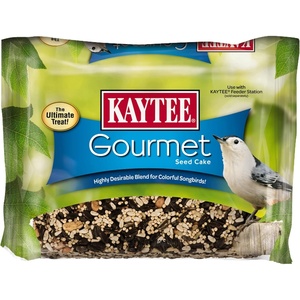 Kaytee Wild Bird Gourmet Seed Cake, 2 Pound, 6 Pack(Gourmet 6 Pack)