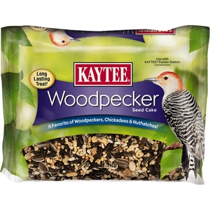 Kaytee Wild Bird Gourmet Seed Cake, 2 Pound, 6 Pack(Woodpecker 6 Pack)